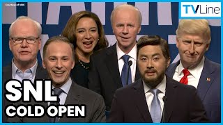 SNL Cold Open Cameos  Dana Carvey Jim Gaffigan Andy Samberg [upl. by Eiresed896]