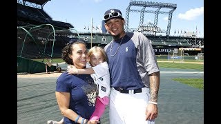 Felix Hernandez and his wife Sandra Hernandez and their children [upl. by Ahseka]