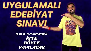 İşte Edebiyat Dersinin Uygulama Sınavı Böyle Yapılacak UYGULAMA ÖLÇEĞİ [upl. by Alderson]