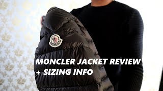 Moncler Daniel Jacket Review and Moncler Sizing Info [upl. by Kirk]