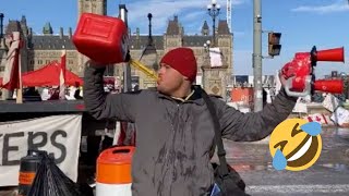 Ottawa State Of Emergency Protesters Response Priceless [upl. by Anera373]