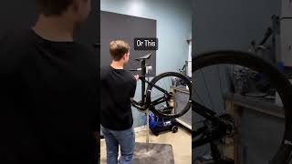 How to Use a Bike Stand 🚴 shorts [upl. by Atirihs462]