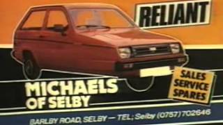 Reliant Robin and Rialto Advert 1980s [upl. by Ater]