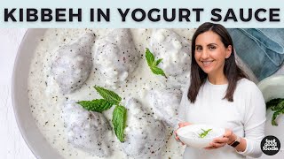 How to Make Lebanese Kibbeh with Yogurt  Great Recipe for Ramadan [upl. by Antonina]