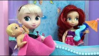 Munequitos de Disney Completos en Español de Princesas Bebes [upl. by Janice]