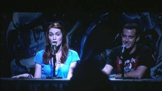 Felicia Day from quotTHE GUILDquot gets asked about her carpet  Blizzcon 2009 UNEDITED [upl. by Naek]