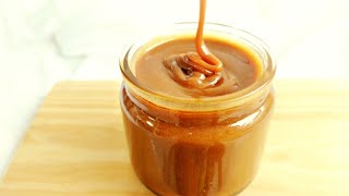 Saus Karamel Tanpa Whip Cream  Salted Caramel Sauce [upl. by Netloc86]