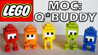 LEGO MOC quotQBuddyquot  How To DIY easykids [upl. by Anierdna]