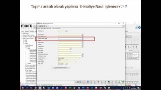 Taşıma Aracılı Olarak Yapılırsa E İrsaliye Nasıl İşlenecektir Part 13 [upl. by Dowdell]