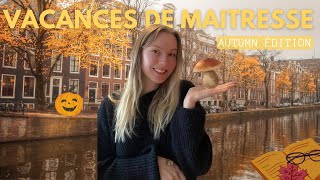 WEEKLY VLOG VACANCES D’AUTOMNE  Je quitte la France amp je deviens riche [upl. by Sidhu]