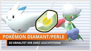 Pokémon Strahlender Diamant amp Leuchtende Perle Leuchtstein finden [upl. by Seditsira]