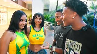 iShowSpeed Goes On a 2 MAN In BRAZIL 🇧🇷 [upl. by Enilorac48]