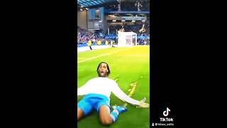 Drogba knee slide football viral kneeslide [upl. by Janka]