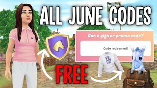 ALL WORKING STAR STABLE CODES JUNE 2023 FREE PETS STAR RIDER ITEMS TACK CLOTHES amp MORE [upl. by Cutler314]