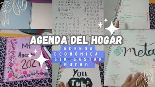 AGENDA ECONÓMICA 🌟 AGENDA PARA EL HOGAR 💪 🌞 [upl. by Lubin339]