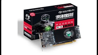 MAXSUN AMD Radeon RX 550 4GB Low Profile Small Form Factor Video Graphics Card [upl. by Karalee]