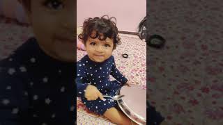 అల్లరి పిల్ల😊😍veehatheprincess cutebaby babyvideos [upl. by Magdala544]