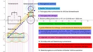 Abwicklung zentrischer Rohrstutzen [upl. by Albers]