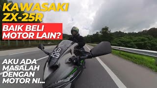 BAIK BELI MOTOR LAIN  KAWASAKI X MODENAS ZX25R REVIEW [upl. by Almap978]