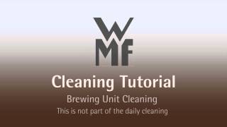 WMF 1400F  cleaning and maintenance instructions [upl. by Halimaj743]