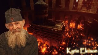 Kyrie Eleison Orthodox Chant with elder Ephraim ☦️ [upl. by Nicholle]