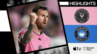 Inter Miami vs Charlotte FC  Messi Banger  Full Match Highlights  September 28 2024 [upl. by Roscoe]