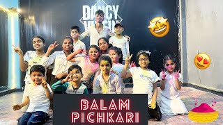 Balam pichkari  Dance cover  Dancyvibein [upl. by Clarey]