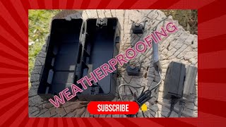 DIY Weatherproofing Protect Your Govee Lights Control Box and Power Supply from The Elements [upl. by Linnell]