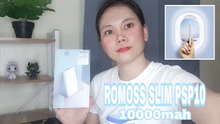 Romoss Slim PSP10 Power Bank 10000mah [upl. by Susette890]