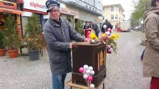 Street Music Box Player in Berlin [upl. by Goodkin17]