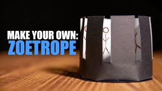 Make your own ZOETROPE [upl. by Beatrice540]