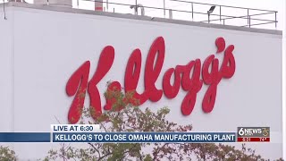 Kelloggs to close 75yearold Omaha manufacturing plant [upl. by Adrianna335]