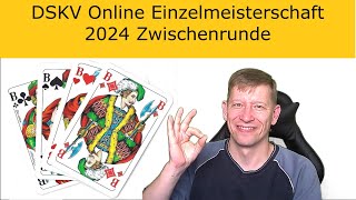 Skat Qualifikation zur Deutschen Online Meisterschaft 2024 3 Serie [upl. by Latnahs]