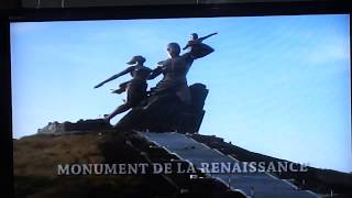 Les Etapes de la Construction du Monument de la Renaissance Africaine à Dakar SENEGAL [upl. by Harod]