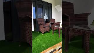 Expert Outdoor Artificial Grass Installation in Dubai  reels shorts [upl. by Tolland]