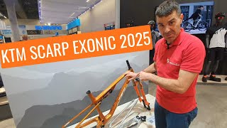 Traumfully mit ausgefallener Optik  KTM Scarp Exonic FrameKit 2025  Tretmühle Stuttgart [upl. by Aihsenrad]