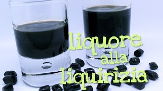 LIQUORE ALLA LIQUIRIZIA FATTO IN CASA DA BENEDETTA  Homemade licorice liqueur [upl. by Utir]