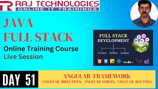 Day 51  Java Full Stack Online Training Course Live  01st July 2024 [upl. by Hplar413]