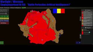 Singleplayerlevel 156 quotBattle Perfection Artifical Intelligence Iquot goldstar Warlight  Warzone [upl. by Delacourt]