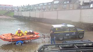 Seahouses Inshore Lifeboat Launched On Emergency [upl. by Milissa202]