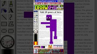 Draw William Afton 1 MINUTE Art Tutorial [upl. by Paderna104]