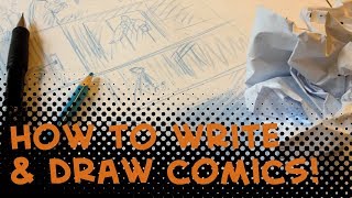 How to write and draw comics Episode 1 of 10 [upl. by Lida]