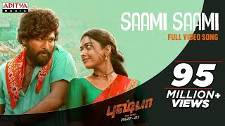 Saami Saami Tamil Full Video Song  Pushpa Songs  Allu Arjun Rashmika  DSP  Sukumar [upl. by Oemac]