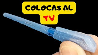 Un simple LAPICERO en la television y Mira todos los canales gratis en tu pais [upl. by Weatherley779]