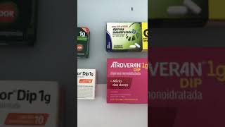 Diferença entre Dipirona 1g e Dipirona 500mg [upl. by Anastasie]