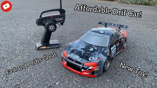 hpi Racing E10 Drift  Unboxing  Testing [upl. by Yarased]