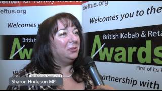 British Kebab Awards Sharon Hodgson MP [upl. by Claudell957]