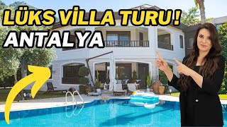 Antalya 71 Tripleks Satılık Villa  Özel Tasarım Havuzlu Lüks Villa  KONYAALTI [upl. by Acemahs]