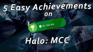 5 Super Easy Achievements you can get on Halo the Master Chief Collection [upl. by Descombes]