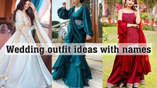 Trendy wedding outfit ideas with namesTHE TRENDY GIRL [upl. by Aynom]